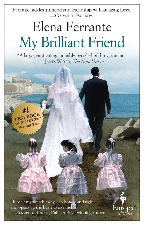 My Brilliant Friend by Elena Ferrante_6a06c35a12d86.jpeg خرید و دانلود نسخه کامل کتاب صوتی انگلیسی دوست نابغه من، اثر النا فرانته (از مجموعهی رمانهای ناپلی) My Brilliant Friend by Elena Ferrante - تصویر 1