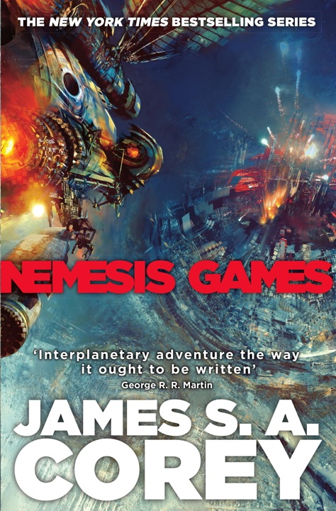 Nemesis Games by James S.A. Corey_6a0443782562f.jpeg خرید و دانلود نسخه کامل کتاب صوتی انگلیسی بازیهای نمسیس، اثر جیمز اس. ای. کوری (از مجموعهی گستره) Nemesis Games by James S.A. Corey - تصویر 1