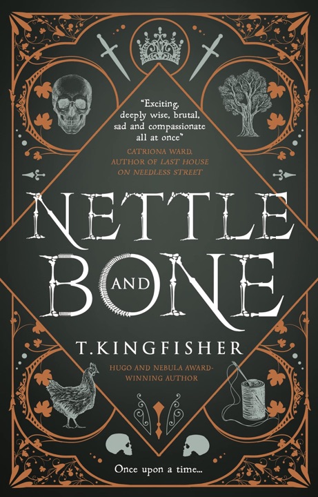 Nettle & Bone by T. Kingfisher_6a04be7fb4f98.jpeg خرید و دانلود نسخه کامل کتاب صوتی انگلیسی گزنه و استخوان، اثر تی. کینگفیشر Nettle & Bone by T. Kingfisher - تصویر 1