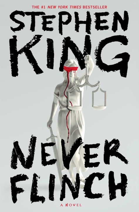 Never Flinch: A Novel by Stephen King_6a06b1039450f.jpeg خرید و دانلود نسخه کامل کتاب صوتی انگلیسی هرگز کوتاه نیا، اثر استیون کینگ (از مجموعهی هالی گیبنی) Never Flinch: A Novel by Stephen King - تصویر 1
