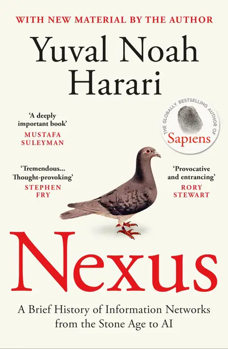 Nexus: A Brief History of Information Networks by Yuval Noah Harari_6a15a09abe059.webp خرید و دانلود نسخه کامل کتاب صوتی انگلیسی نکسوس، اثر یووال نوح هراری Nexus: A Brief History of Information Networks by Yuval Noah Harari - تصویر 1