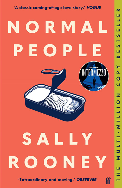 Normal People by Sally Rooney_6a0b16b0715ec.jpeg خرید و دانلود نسخه کامل کتاب صوتی انگلیسی آدمهای معمولی، اثر سالی رونی Normal People by Sally Rooney - تصویر 1