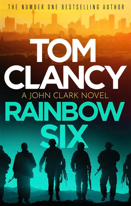 Rainbow Six by Tom Clancy_6a182a59dfaf1.webp خرید و دانلود نسخه کامل کتاب صوتی انگلیسی رینبو سیکس، اثر تام کلنسی (از مجموعهی جان کلارک) Rainbow Six by Tom Clancy - تصویر 1