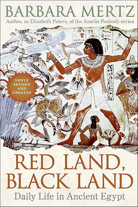 Red Land, Black Land by Barbara Mertz_6a0a1ad8c6cf5.jpeg خرید و دانلود نسخه کامل کتاب صوتی انگلیسی سرزمین سرخ، سرزمین سیاه، اثر باربارا مرتز Red Land, Black Land by Barbara Mertz - تصویر 1