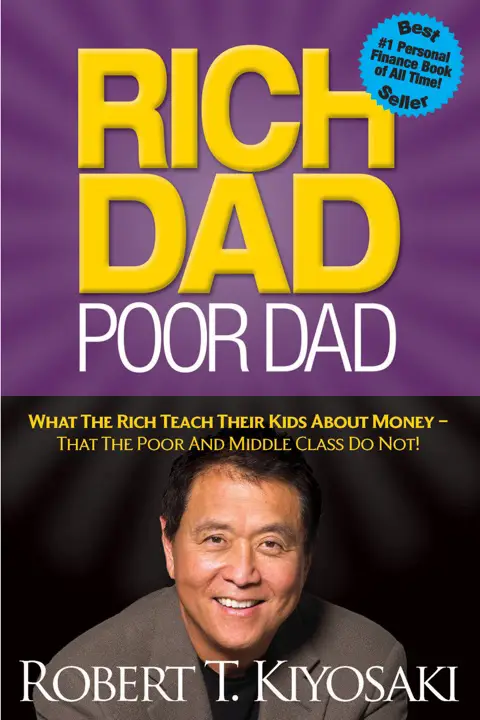 Rich Dad Poor Dad by Robert T. Kiyosaki_69f73709bd8db.webp خرید و دانلود نسخه کامل کتاب صوتی انگلیسی پدر پولدار، پدر بیپول، اثر رابرت کیوساکی Rich Dad Poor Dad by Robert T. Kiyosaki - تصویر 1