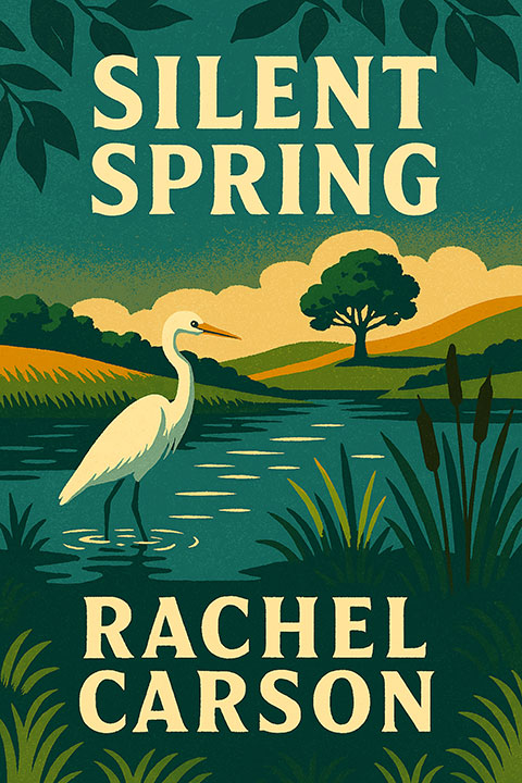 Silent Spring by Rachel Carson_6a0a0c7992bcd.jpeg خرید و دانلود نسخه کامل کتاب صوتی انگلیسی بهار خاموش، اثر ریچل کارسون Silent Spring by Rachel Carson - تصویر 1
