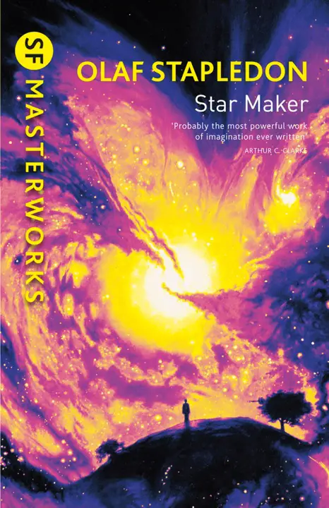 Star Maker by Olaf Stapledon_6a1555df729b7.webp خرید و دانلود نسخه کامل کتاب صوتی انگلیسی ستارهساز، اثر اولاف استاپلندون Star Maker by Olaf Stapledon - تصویر 1