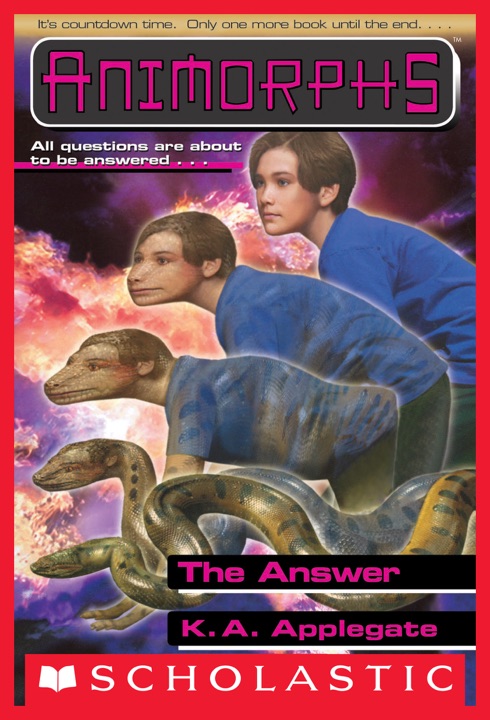 The Answer by K. A. Applegate_6a0771228d649.jpeg خرید و دانلود نسخه کامل کتاب صوتی انگلیسی پاسخ، اثر کی. ای. اپلگیت (از مجموعهی آنیمورفها) The Answer by K. A. Applegate - تصویر 1
