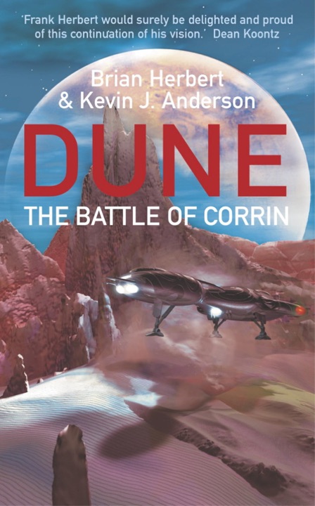 The Battle of Corrin by Brian Herbert, Kevin J. Anderson_6a046ae3eab5e.jpeg خرید و دانلود نسخه کامل کتاب صوتی انگلیسی جنگ صلیبی ماشینها، اثر برایان هربرت, کوین جی. اندرسون (از مجموعهی افسانههای تلماسه, جهان تلماسه) The Machine Crusade by Brian Herbert, Kevin J. Anderson - تصویر 1