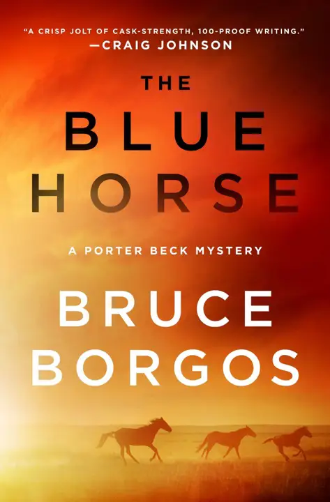 The Blue Horse by Bruce Borgos_6a183ace996c2.webp خرید و دانلود نسخه کامل کتاب صوتی انگلیسی اسب آبی، اثر بروس بورگوس (از مجموعهی پورتر بک) The Blue Horse by Bruce Borgos - تصویر 1