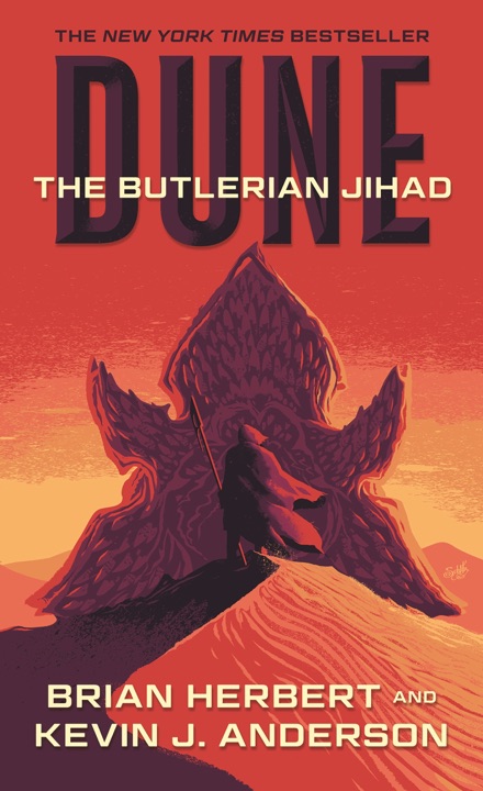The Butlerian Jihad by Brian Herbert, Kevin J. Anderson_6a0474c19154d.jpeg خرید و دانلود نسخه کامل کتاب صوتی انگلیسی جهاد باتلری، اثر برایان هربرت, کوین جی. اندرسون (از مجموعهی افسانههای تلماسه, جهان تلماسه) The Butlerian Jihad by Brian Herbert, Kevin J. Anderson - تصویر 1