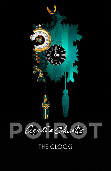 The Clocks by Agatha Christie_6a032ee462a6a.jpeg خرید و دانلود نسخه کامل کتاب صوتی انگلیسی ساعتها، اثر آگاتا کریستی (از مجموعهی هرکول پوآرو) The Clocks by Agatha Christie - تصویر 1