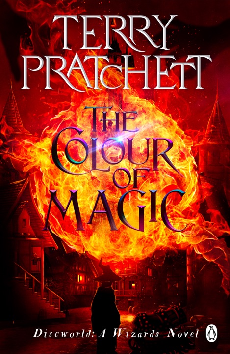 The Colour of Magic by Terry Pratchett_6a077654332ce.jpeg خرید و دانلود نسخه کامل کتاب صوتی انگلیسی رنگ جادو، اثر تری پرچت (از مجموعهی دیسکورلد, رینسویند) The Colour of Magic by Terry Pratchett - تصویر 1