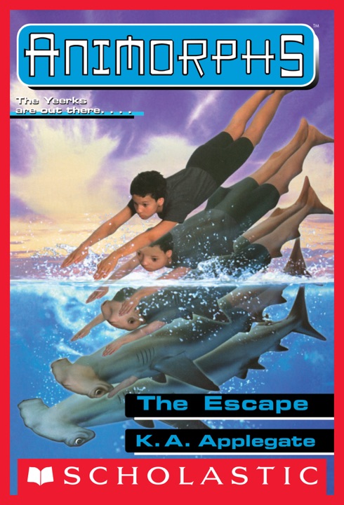 The Escape by K. A. Applegate_6a074f0bd7efb.jpeg خرید و دانلود نسخه کامل کتاب صوتی انگلیسی فرار، اثر کی. ای. اپلگیت (از مجموعهی آنیمورفها) The Escape by K. A. Applegate - تصویر 1
