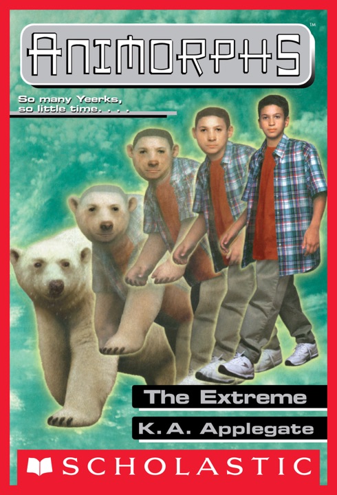 The Extreme by K. A. Applegate_6a0754d24e305.jpeg خرید و دانلود نسخه کامل کتاب صوتی انگلیسی نهایت، اثر کی. ای. اپلگیت (از مجموعهی آنیمورفها) The Extreme by K. A. Applegate - تصویر 1