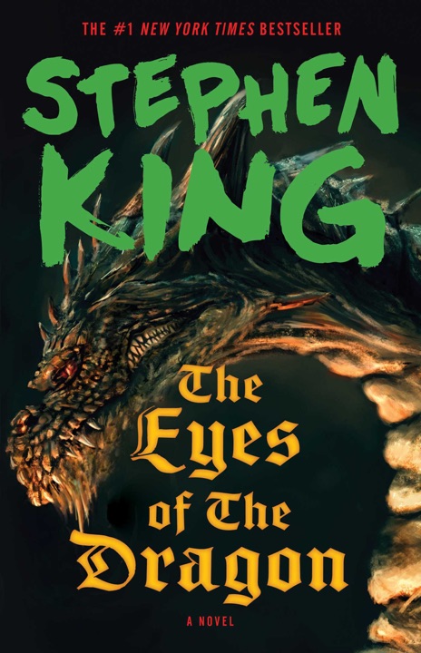 The Eyes of the Dragon by Stephen King_6a05a2d8a6579.jpeg خرید و دانلود نسخه کامل کتاب صوتی انگلیسی چشمان اژدها، اثر استیون کینگ The Eyes of the Dragon by Stephen King - تصویر 1
