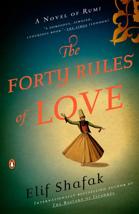 The Forty Rules of Love by Elif Shafak_6a17e39b55856.webp خرید و دانلود نسخه کامل کتاب صوتی انگلیسی ملت عشق، اثر الیف شافاک The Forty Rules of Love by Elif Shafak - تصویر 1