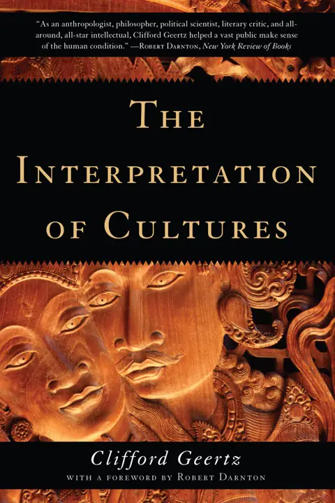 The Interpretation of Cultures by Clifford Geertz_6a15926894bd5.webp خرید و دانلود نسخه کامل کتاب صوتی انگلیسی تفسیر فرهنگها، اثر کلیفورد گیرتز The Interpretation of Cultures by Clifford Geertz - تصویر 1