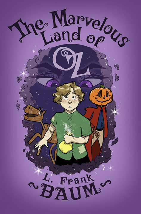 The Marvelous Land of Oz by L. Frank Baum_6a08a1d646b34.jpeg خرید و دانلود نسخه کامل کتاب صوتی انگلیسی سرزمین شگفتانگیز اُز، اثر ال. فرانک بام (از مجموعهی سرزمین اُز) The Marvelous Land of Oz by L. Frank Baum - تصویر 1