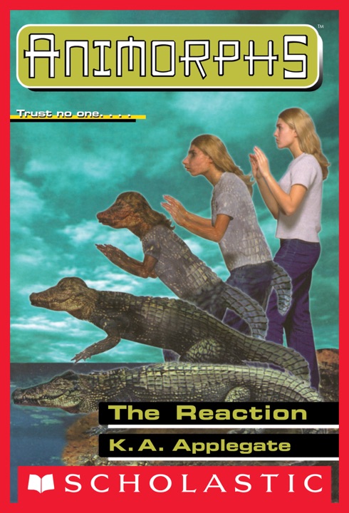 The Reaction by K. A. Applegate_6a07506a9c536.jpeg خرید و دانلود نسخه کامل کتاب صوتی انگلیسی واکنش، اثر کی. ای. اپلگیت (از مجموعهی آنیمورفها) The Reaction by K. A. Applegate - تصویر 1