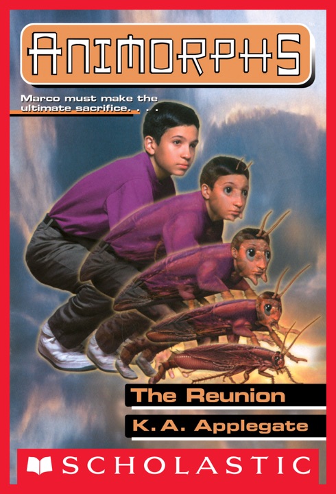 The Reunion by K. A. Applegate_6a0758b81a939.jpeg خرید و دانلود نسخه کامل کتاب صوتی انگلیسی تجدید دیدار، اثر کی. ای. اپلگیت (از مجموعهی آنیمورفها) The Reunion by K. A. Applegate - تصویر 1