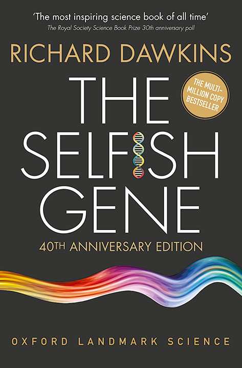 The Selfish Gene by Richard Dawkins_6a0a119668a87.jpeg خرید و دانلود نسخه کامل کتاب صوتی انگلیسی ژن خودخواه، اثر ریچارد داوکینز The Selfish Gene by Richard Dawkins - تصویر 1