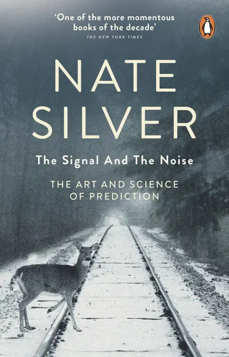 The Signal and the Noise by Nate Silver_69f664554beec.webp خرید و دانلود نسخه کامل کتاب صوتی انگلیسی سیگنال و نویز، اثر نیت سیلور The Signal and the Noise by Nate Silver - تصویر 1