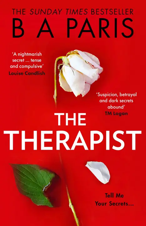 The Therapist by B.A. Paris_69f6feb6de23a.webp خرید و دانلود نسخه کامل کتاب صوتی انگلیسی تراپیست، اثر بی. ای. پاریس The Therapist by B.A. Paris - تصویر 1