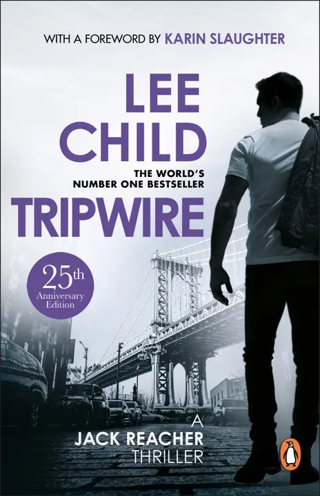 Tripwire by Lee Child_6a16ada35ec4a.webp خرید و دانلود نسخه کامل کتاب صوتی انگلیسی سیم تله، اثر لی چایلد (از مجموعهی جک ریچر) Tripwire by Lee Child - تصویر 1