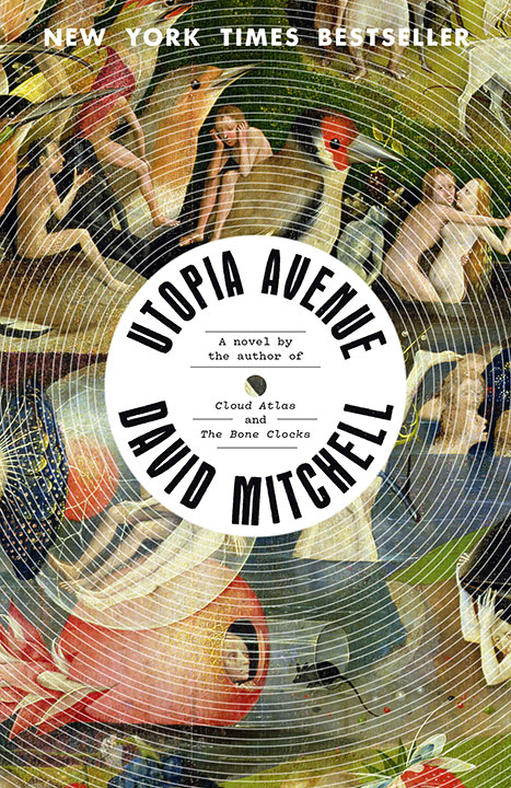 Utopia Avenue by David Mitchell_6a0acd757a72b.jpeg خرید و دانلود نسخه کامل کتاب صوتی انگلیسی خیابان آرمانشهر، اثر دیوید میچل Utopia Avenue by David Mitchell - تصویر 1