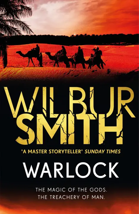 Warlock by Wilbur Smith_69f76c9851fe2.webp خرید و دانلود نسخه کامل کتاب صوتی انگلیسی وارلاک، اثر ویلبور اسمیت (از مجموعهی مصر باستان) Warlock by Wilbur Smith - تصویر 1
