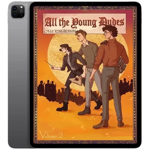 All-the-Young-Dudes-Book-2-500x500 خرید و دانلود نسخه کامل کتاب انگلیسی All the Young Dudes Book 2 2018 - تصویر 1