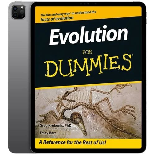 Evolution-for-Dummies-500x500 خرید و دانلود نسخه کامل کتاب انگلیسی Evolution for Dummies 2008 - تصویر 1