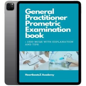 خرید و دانلود نسخه کامل کتاب انگلیسی General Practitioner Prometric Examination Prep Book 2024
