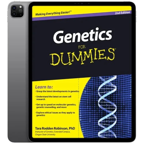 Genetics-For-Dummies-2nd-Edition-500x500 خرید و دانلود نسخه کامل کتاب انگلیسی Genetics For Dummies 2010 ویرایش دوم - تصویر 1