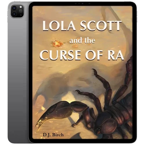 Lola-Scott-and-the-Curse-of-Ra-500x500 خرید و دانلود نسخه کامل کتاب انگلیسی Lola Scott and the Curse of Ra 2025 - تصویر 1