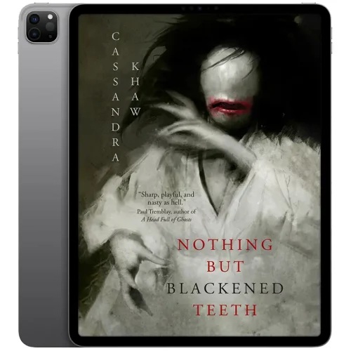 Nothing-But-Blackened-Teeth-500x500 خرید و دانلود نسخه کامل کتاب انگلیسی Nothing But Blackened Teeth 2021 - تصویر 1