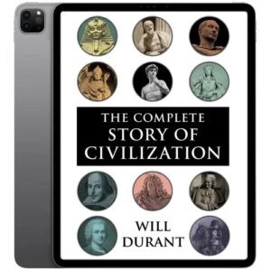 خرید و دانلود نسخه کامل کتاب انگلیسی The Story of Civilization 11 Volume Set