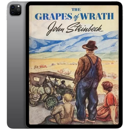 The-Grapes-of-Wrath-500x500 خرید و دانلود نسخه کامل کتاب انگلیسی The Grapes of Wrath 2000 - تصویر 1