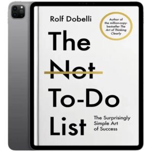 خرید و دانلود نسخه کامل کتاب انگلیسی The Not To Do List 2025