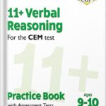 خرید و دانلود نسخه کامل کتاب 11+ CEM Verbal Reasoning Practice Book & Assessment Tests – Ages 9-10 by CGP Books PDF