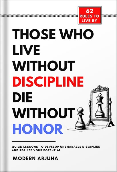 225-New-PNG-Version-copy-9-5.jpg خرید و دانلود نسخه کامل کتاب Those Who Live Without Discipline, Die Without Honor: Quick Lessons to Develop Unshakable Discipline and Realize Your Potential by Modern Arjuna PDF - تصویر 1