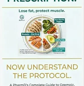 خرید و دانلود نسخه کامل کتاب You Got A Prescription: Now Understand the Protocol: A PharmD’s Complete Guide to Ozempic, Wegovy, Mounjaro, Zepbound, and Foundayo: Labs, Nutrition, … … Results (The Protocol Series Book 1)