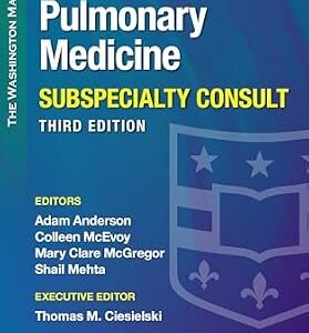 خرید و دانلود نسخه کامل کتاب The Washington Manual Pulmonary Medicine Subspecialty Consult
