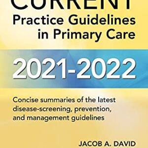 خرید و دانلود نسخه کامل کتاب CURRENT Practice Guidelines in Primary Care 2021-2022 19th Edition