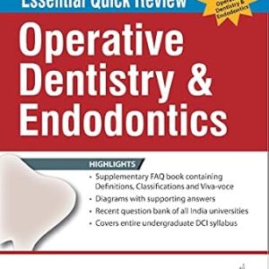 خرید و دانلود نسخه کامل کتاب Essential Quick Review: Operative Dentistry and Endodontics (with FREE companion FAQs on Operative Operative Dentistry & Endodontics)