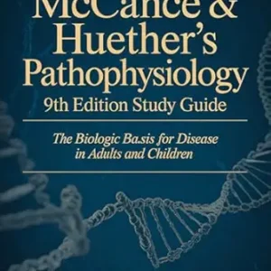 خرید و دانلود نسخه کامل کتاب McCance & Huether’s Pathophysiology 9th Edition Study Guide: The Biologic Basis for Disease in Adults and Children