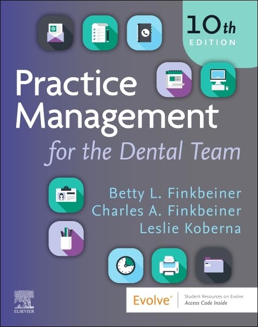51ZeeFCLI1L.jpg خرید و دانلود نسخه کامل کتاب Practice Management for the Dental Team (10th Edition) - Epub + Converted Pdf - تصویر 1