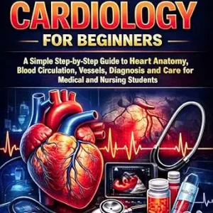 خرید و دانلود نسخه کامل کتاب Mastering Cardiology for Beginners: A Simple Step-by-Step Guide to Heart Anatomy, Blood Circulation, Vessels, Diagnosis and Care for Medical and Nursing Students