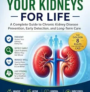 خرید و دانلود نسخه کامل کتاب Protect Your Kidneys for Life: A Complete Guide to Chronic Kidney Disease Prevention, Early Detection, and Long-Term Care (Made Easy Series Book 15)